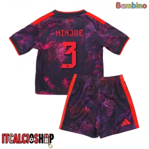 Bayern Munich Kim Min-jae #3 Terza Maglia Bambino 2026-27 Manica Corta (+ Pantaloni corti)